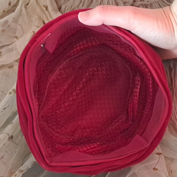 VTG Gatsby Turban Style Hat Union Made - Picture 4 of 6